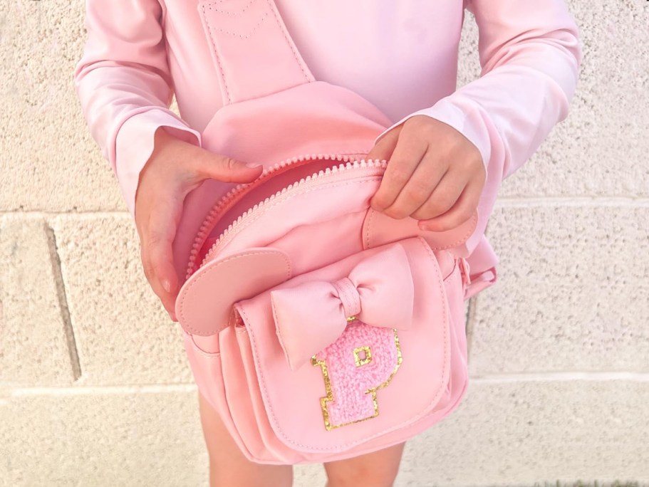 Disney-Inspired Girls Initial Sling Bag Just $9.59 on Amazon (Reg. $16)