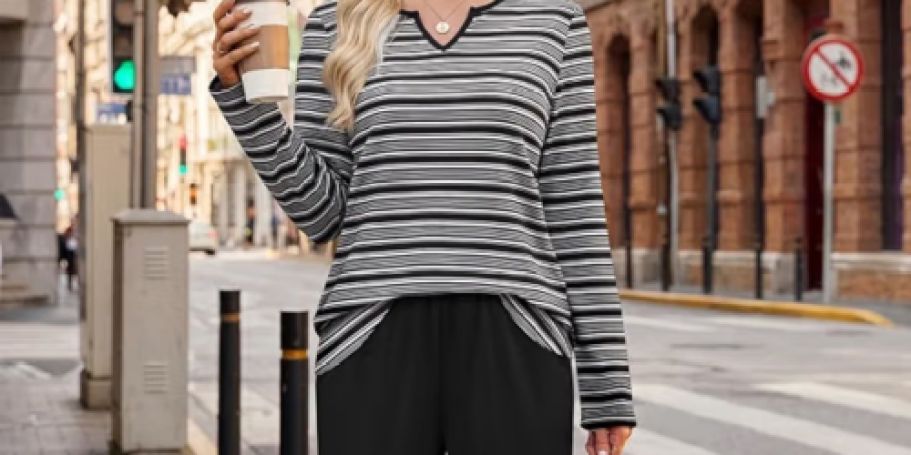 Women’s Lounge Sets from $12.99 on Amazon (Cute Enough to Wear Out!)