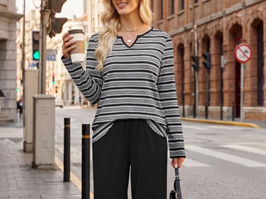 Women’s Lounge Sets from $12.99 on Amazon (Cute Enough to Wear Out!)