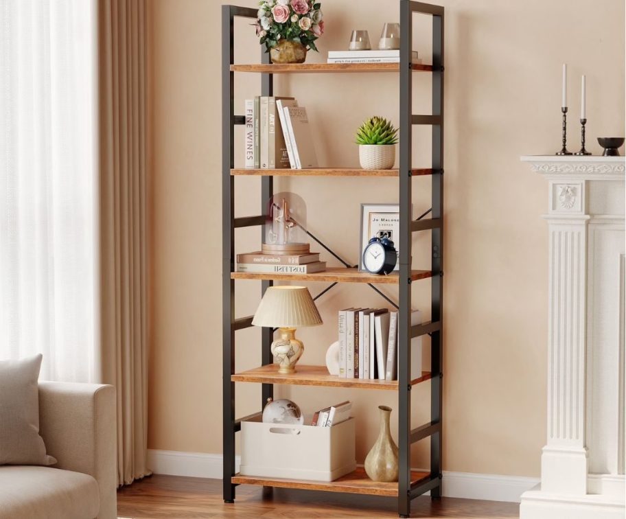A Concetta metal bookshelf