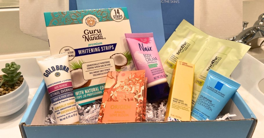 Walmart Spring Beauty Box Just $8.98 Shipped (Pays for Itself w/ Just the White Strips!)