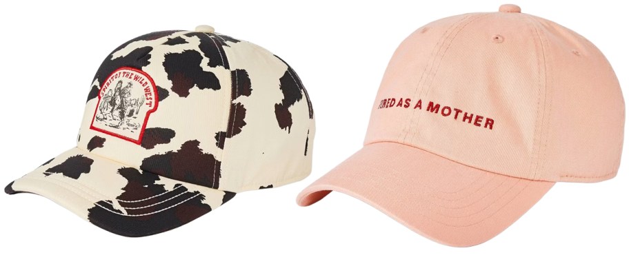 Wild Fable Spirit of The Wild West Trucker Hat, Universal Thread Tired as a Mother Baseball Hat