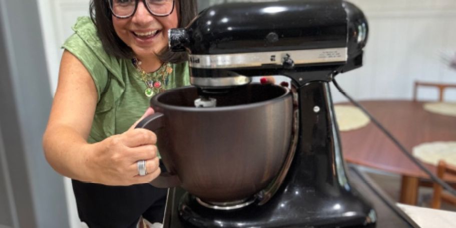 This Wooden Bowl Will Elevate Your Stand Mixer (Over 50% Off on Amazon!)
