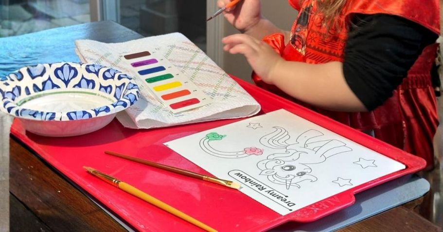 Water Coloring Paint Books Just $4 on Amazon (Easy Summer Fun!)