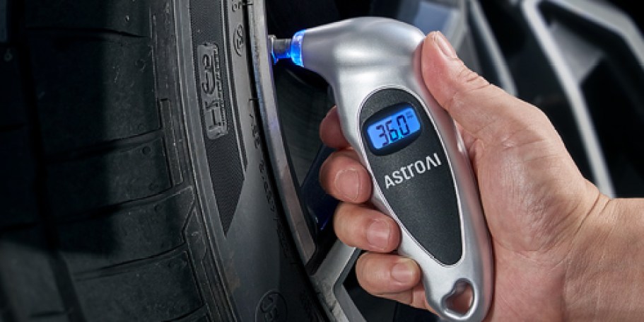 Digital Tire Pressure Gauge Just $2.79 on Amazon (Reg. $13)