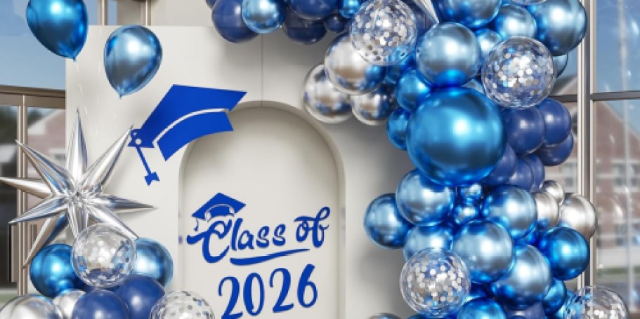Balloon Arch Kit Just $3.49 on Amazon | Great for Grad Parties!