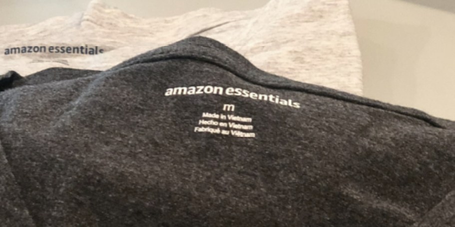 Amazon Essentials Clothing from $3.99 Each Shipped for Prime Members