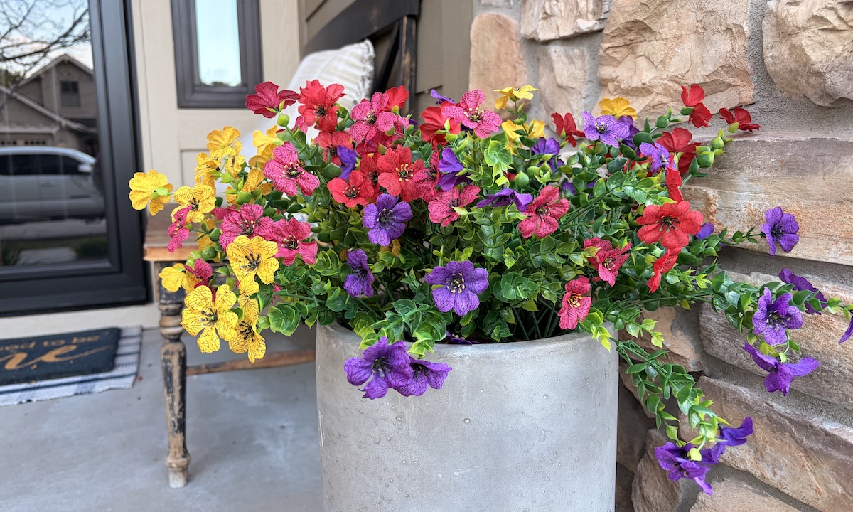 50% Off Artificial Flowers on Amazon (Instant No-Maintenance Color w/ No Fading!)