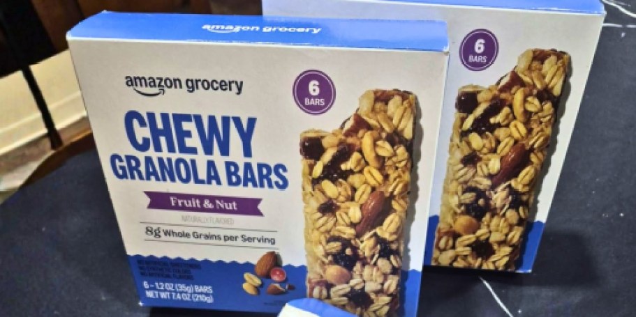 Amazon Grocery Chewy Granola Bars 6-Count Just $1.49 Shipped