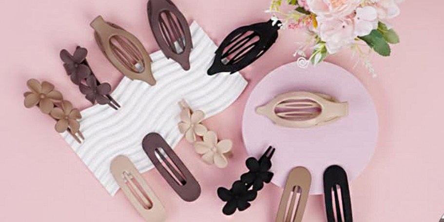 Hair Claw Clips 12-Pack Only $3.99 on Amazon