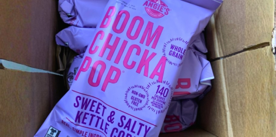 Angie’s BOOMCHICKAPOP Snack Bags 6-Count Only $2.67 Shipped on Amazon