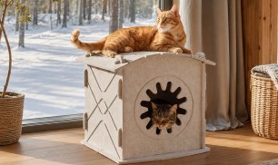 Foldable Cat House Just $13.64 on Amazon (Reg. $25)