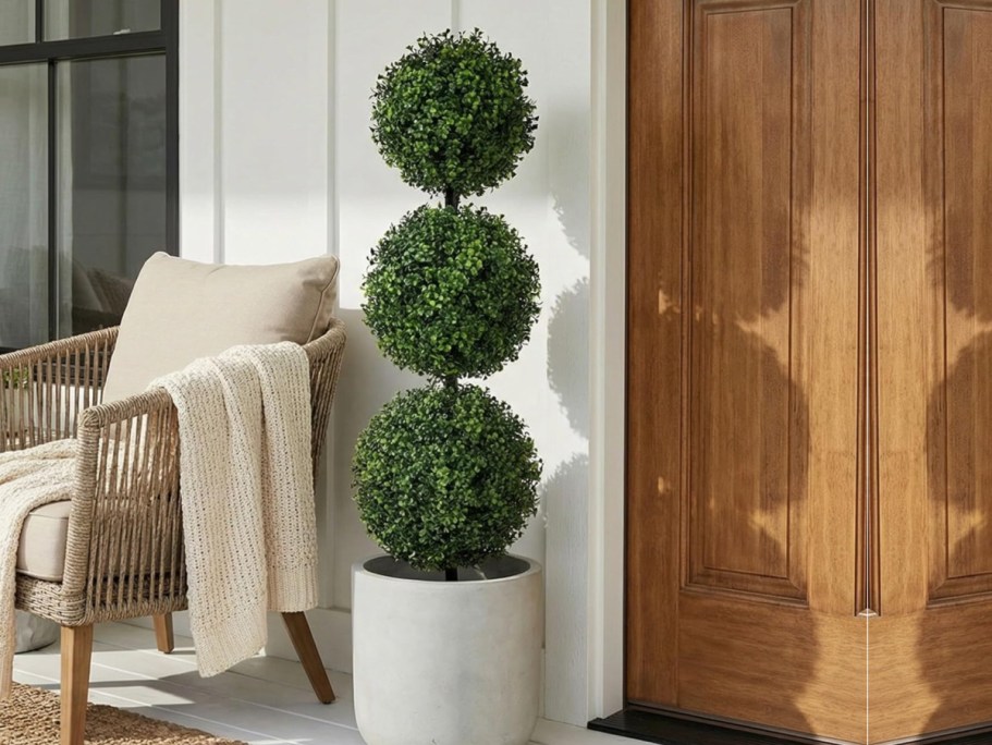 Artificial Topiary Just $34.99 Shipped for Prime Members (Reg. $77)