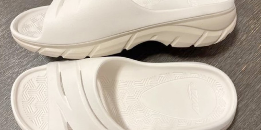These $14 Walmart Avia Slides Give Off Hoka Vibes Without the High Price Tag