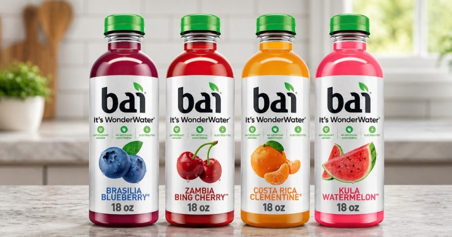 Bai Drink Variety 12-Pack Only $11.40 Shipped on Amazon (Just 95¢ Each)