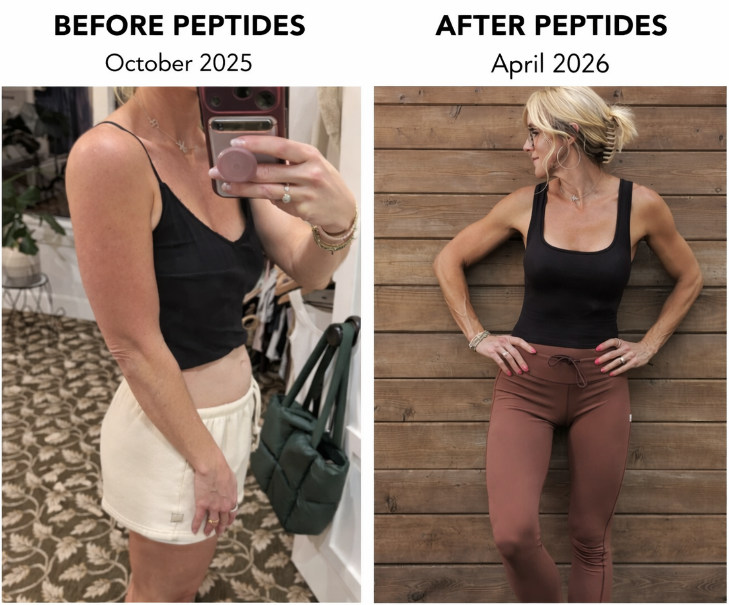 before and after peptides 
