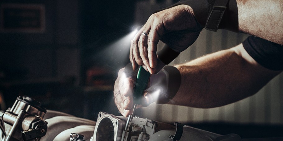 Flashlight Gloves Only $8 on Amazon | Father’s Day Gift Idea!