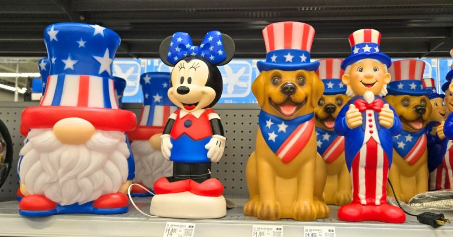 Fun Patriotic Blow Molds Under $15 at Walmart