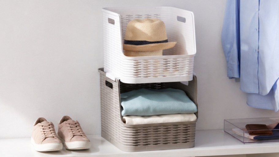 50% Off Brightroom Storage Bins at Target | Prices from $2.50