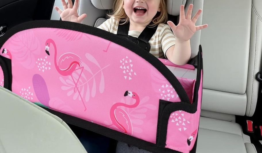 Kids Travel Tray w/ Drawing Surface Just $10.99 on Amazon | Road Trip Must-Have!