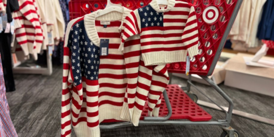 New Cat & Jack Patriotic Clothing at Target + Family Matching Sets