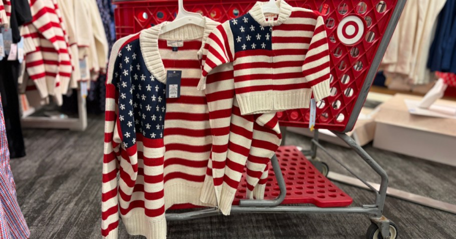 New Cat & Jack Patriotic Clothing at Target + Family Matching Sets