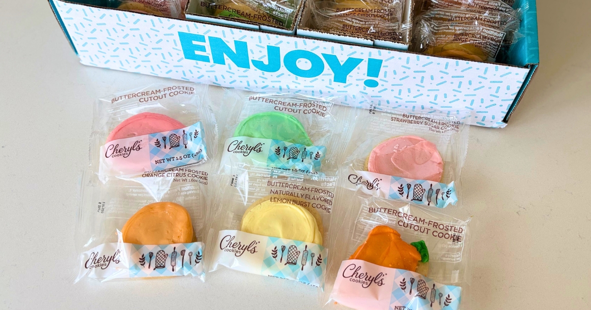 Cheryl’s 24-Count Mystery Cookie Box Only $24 Delivered