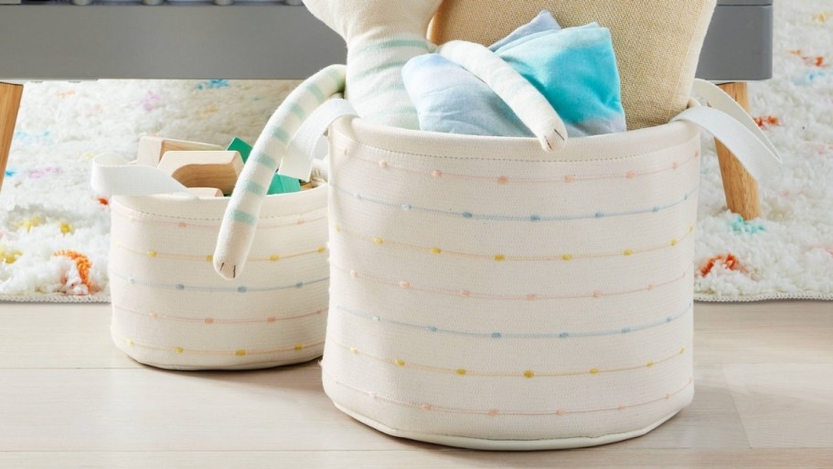 Up to 50% Off Cloud Island Decorative Storage Baskets on Target.com