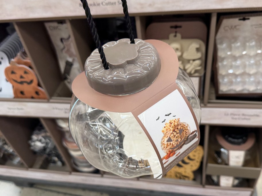 pumpkin popcorn container 
