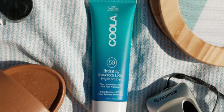 COOLA Organic Sunscreen SPF 50 Only $14 Shipped on Amazon (Reg. $30)