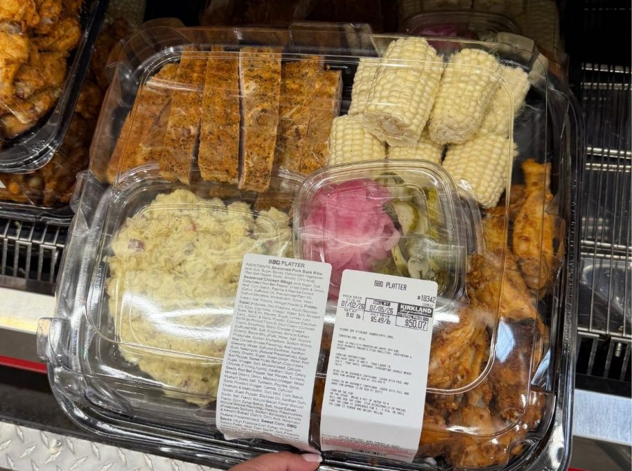 deli BBQ platter
