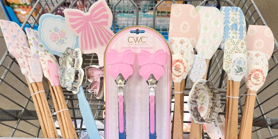 Walmart Has the Prettiest Cook With Color Flower & Bow Kitchenware for Just $5.97!