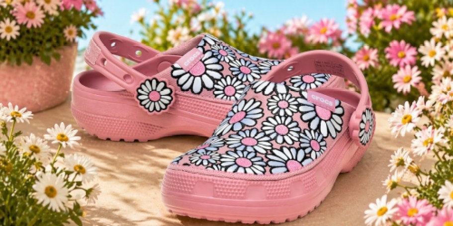 NEW Crocs Daisy Clogs Bloom on 4/27