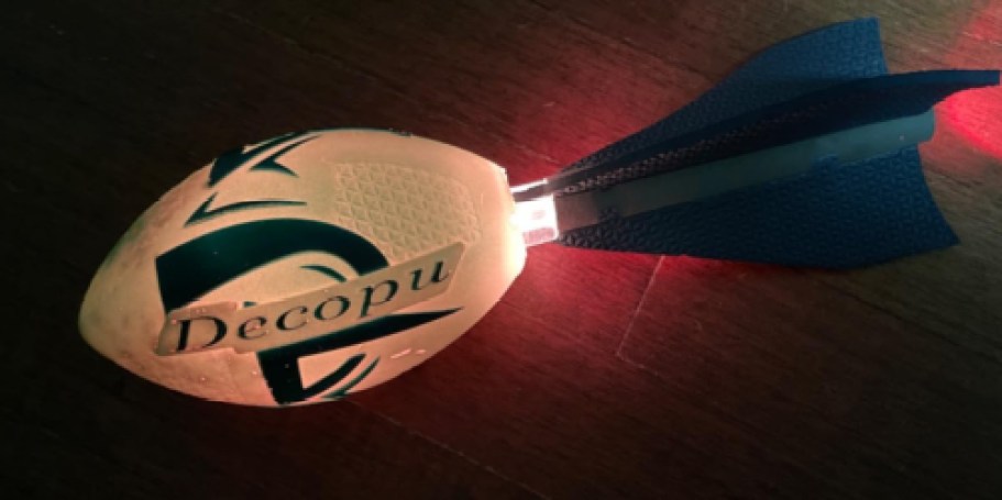 Rechargeable Glow in The Dark Football Just $12 on Amazon (Reg. $25)