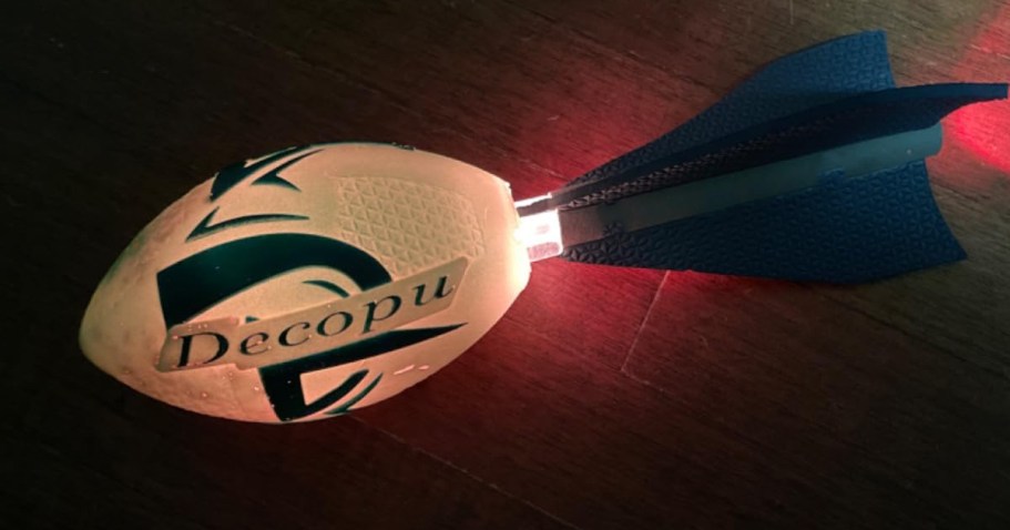 Rechargeable Glow in The Dark Football Just $12 on Amazon (Reg. $25)