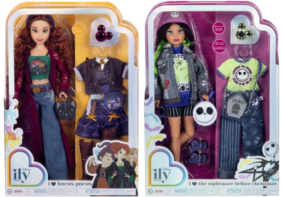 hocus pocus and nightmare before christmas dolls