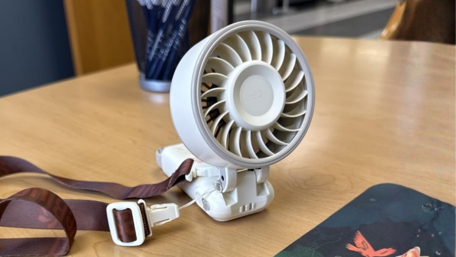 Portable Rechargeable Fans from $10.79 on Amazon (Perfect for Concerts & Travel)