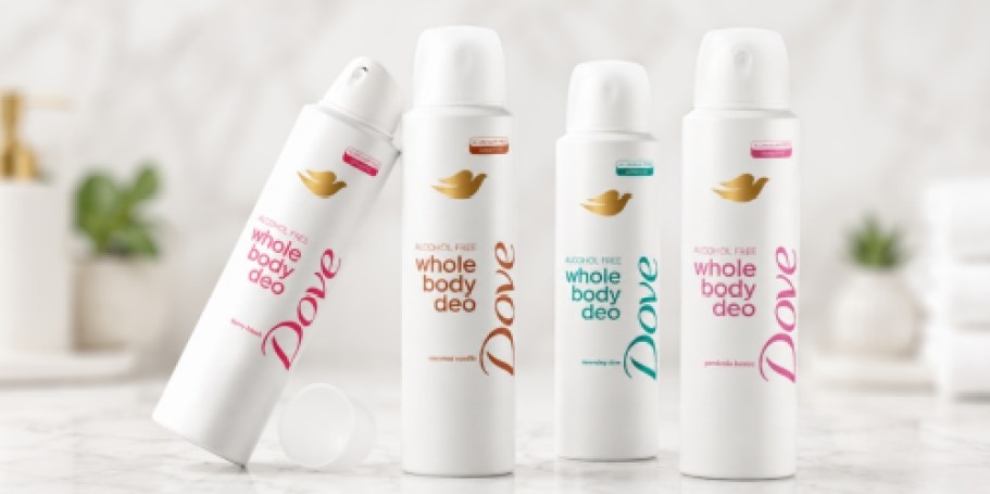 TWO Better than FREE Dove Whole Body Deodorant Sprays on Walgreens.com