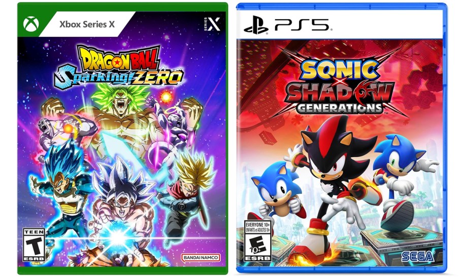 dragonball and sonic video games 