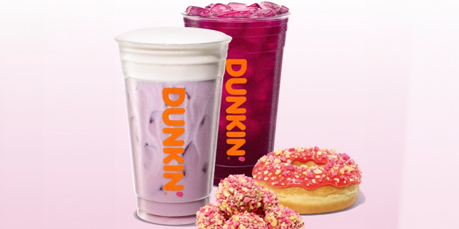 cherry limeade and fruit punch donuts