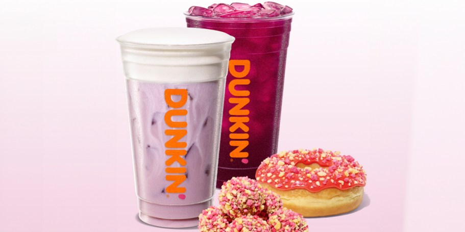 *NEW* Dunkin Summer Menu | Dirty Soda, Fruit Punch Donuts, OREO Drinks, & More