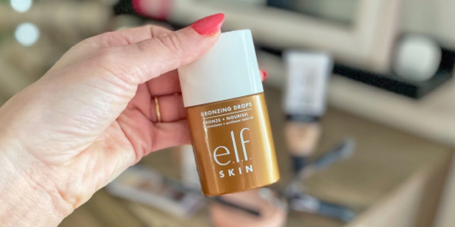 *HOT* 55% Off e.l.f. Cosmetics on Amazon | Bronzing Drops Only $5.88 Shipped
