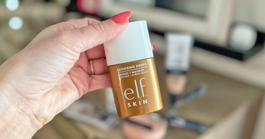 *HOT* 55% Off e.l.f. Cosmetics on Amazon | Bronzing Drops Only $5.88 Shipped