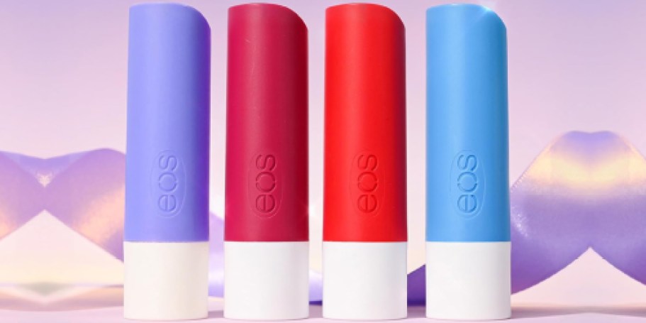 eos Lip Balm 4-Pack Only $3 on Amazon (Reg. $7)