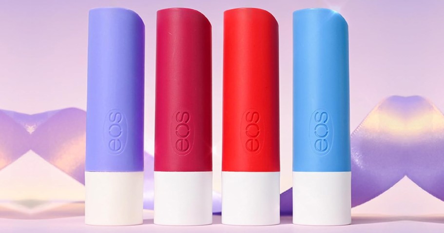 eos Lip Balm 4-Pack Only $3 on Amazon (Reg. $7)