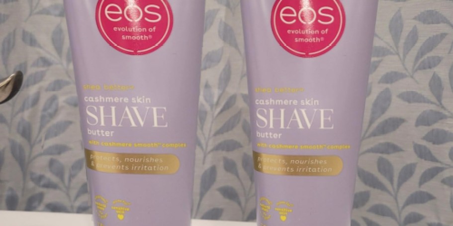 TWO eos Shave Butters Just $8 Shipped on Amazon (Reg. $18)