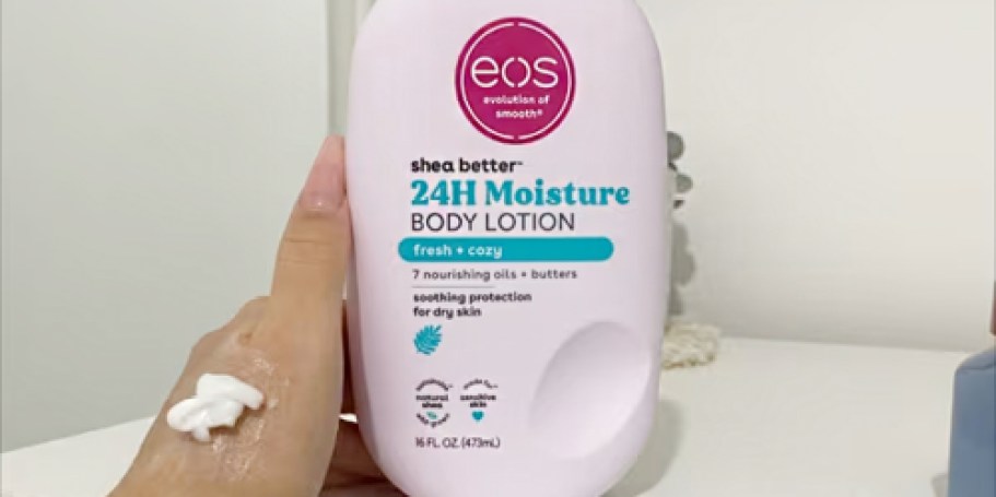 eos Body Lotions from $3.49 Each Shipped on Amazon (Reg. $11)
