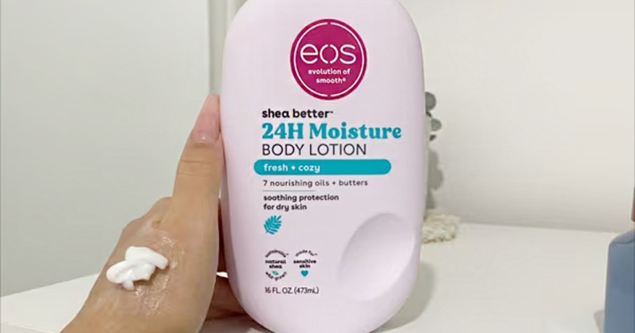 eos Body Lotions from $3.49 Each Shipped on Amazon (Reg. $11)