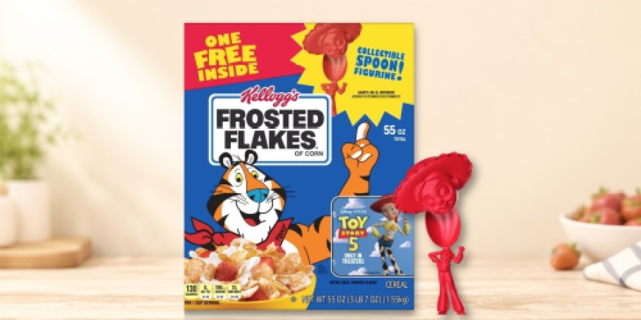 Kellogg’s is Bringing Back Toys in Cereal Boxes for Toy Story 5 Starting 4/26