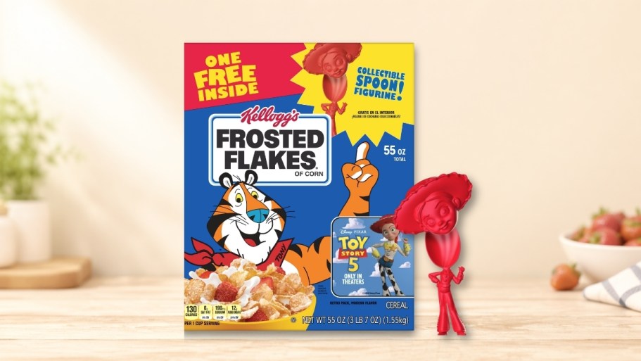 Kellogg’s is Bringing Back Toys in Cereal Boxes for Toy Story 5 Starting 4/26